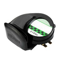 12V 110dB Waterproof Motorcycle Truck Loud Snail Siren Horns 510Hz Black