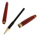Exquisite Rosewood Gel Pen Sign Pen Collectibles Craft Sourvenir 14.5cm