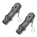 2x Metal JB Bass Neck/Bridge Pickups Open Style for 4 String Electric Bass