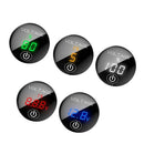DC5V~48V LED Digital Volt Meter Display Gauge For Motorcycle With Touch Switch
