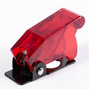 Plastic 12mm Toggle Switch Safety Cover Protector Cap Guard 5pcs Red M4W4
