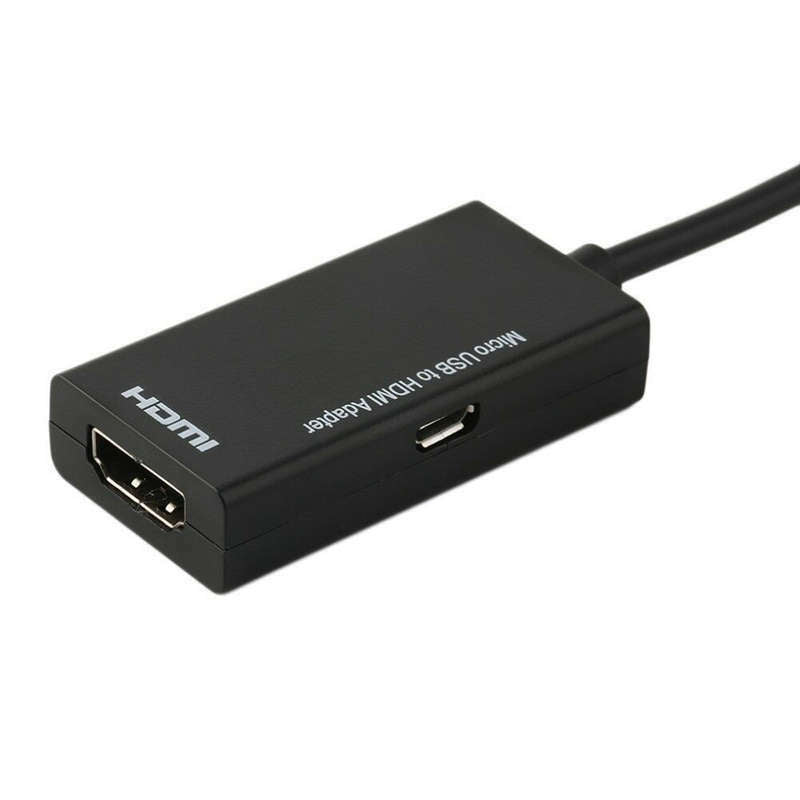 Micro Usb To Hdmi Adapter Converter Cable For Smart Phones Tablets 12Cm C3Q7