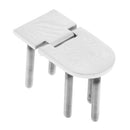 Boat Marine Stainless Steel Flush Door Concealed Hinge 76 x 40 x 4 mm