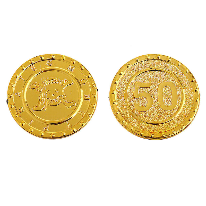 50x Pirate Coins Treasure