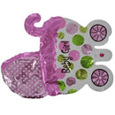 Aluminum Foil Pram Balloon Decoration for Baptism Baby Birthday Party Anniv Q4D3