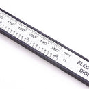 150mm / 6 inch Carbon Fiber Digital Electronic Gauge Vernier Caliper Micrometer