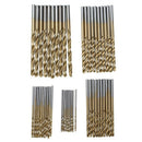 100pcs Twist Drill Bit Set, Titanium Coated, Mini Drill Bit , Micro-Precisi