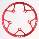 45T 47T 53T 56T 58T Chainring 130 BCD Single Speed Chain Ring Red 56T Aluminum