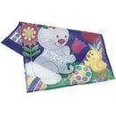 Morigins happy easter bunny colorful eggs double-sided spring garden flag de OZ