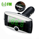 Bluetooth Car Kit FM Transmitter Wireless Radio Adapter USB Charger MP3 Player