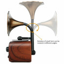 Retro Trumpet Style Bluetooth Speaker Wireless Stereo Subwoofer Music Box W