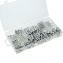 200pcs Steel Spring Extension Tension Pressure Springs Set Hardware Tools