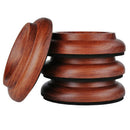 4Pcs Upright Piano Caster Cups,Solid Wood Piano Caster Piano Leg Floor Prot P1E3