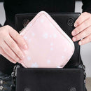 Portable Cotton Sanitary Bag Pad Pouch Coin Traveling for Girls Lady Cactus