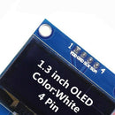1.3 inch SSD1106 I2C 128X64 OLED Display Module Board For Arduino White G8R5