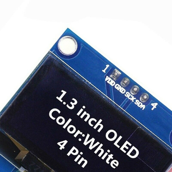 1.3 inch SSD1106 I2C 128X64 OLED Display Module Board For Arduino White G8R5