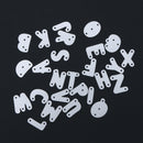 English Letter DIY Album Card Metal Embroidery Craft Stencil Cutting Die  A