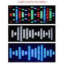 DIY Big Size LED Digital Equalizer Music Spectrum Sound Waves Kit White