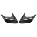 2pcs Decorative Car Air Flow Intake Hood Scoop Bonnet Vent Covers (Black)