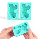 1PC High Quality Cute Mouse Cake Molds Silicone Fondant Moulds DIY Kitchen To Gw