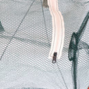For crab fish crawdad shrimp minnow fishing bait trap cast Dip foldable net JC&j