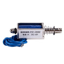 DC 12V 1A 10mm Stroke Push Pull Type Open Frame Solenoid Electromagnet