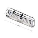 Bathroom Tray Stand Storage Rack Organizer Lifting Rectangle Shower Shelf