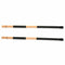 1 Pair 40cm Wooden Hot Rods Rute Jazz Drum Sticks Portable Lightweight