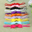 10pcs Newborn Baby Girl Infant Toddler Headband Bow Ribbon HairBand Accessory M&