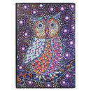 DIY Owl Special Shaped Diamond Painting 50 Page A5 Sketchbook Notebook Gift