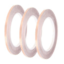 3pcs EMI Shielding Copper Foil Tape Adhesive for Electric Guitar 3mmX30M