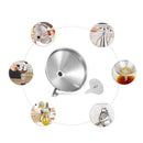 Stainless Steel 5 Piece Kitchen Strainer Funnel Set, Stainless Steel Funnel G3O3