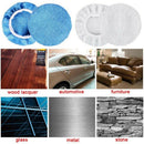 16 Packs Car Polisher Pad Bonnet Set(5 To 6 Inches) Including 12 Packs Micr X6L2