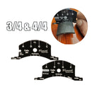 3/4 & 4/4 Full Size Violins Bridge Fingerboard Mold Template Tool Black