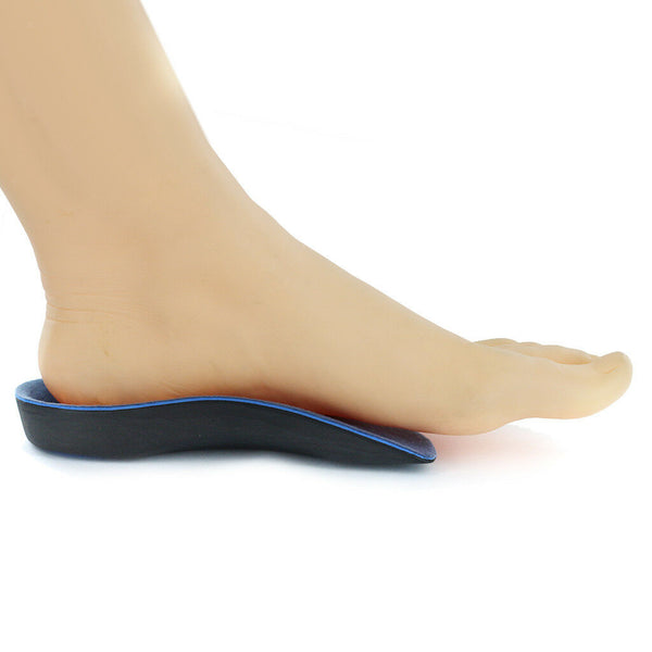Men's 3/4 Orthotic Insoles Fallen Arch Support Flat Feet Soothers Pronation