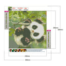 5D DIY Diamond Painting Lovely Panda Cross Stitch Embroidery (W0383)