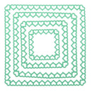 4pcs Metal Cutting Dies Stencils for DIY Scrapbooking Photo (Square Love)