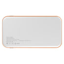 Handheld Game Console Retro 416 Game w/8000mAh Power Bank (White Orange)
