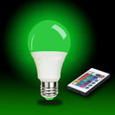 E27 5W LED Colour Changing Globe Bulbs Light Lamp Spot Light Bulb+Remote C DYE
