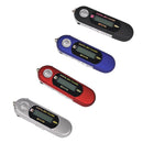 4GB USB 2.0 Portable USB MP3 Music Player Digital LCD Screen Sliver