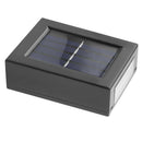 LED Solar Power Wall Light Waterproof Outdoor Garden Fence Lamp Warm White
