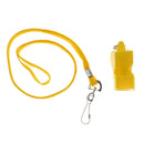 Soccer Referee Whistle Sport Camping Hiking Survival Safety Whistle - Yellow