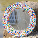 500 Mosaic Tiles Colored Glass Pieces Arts & Crafts. Schools, Tessera, Mixed
