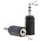 2Pcs 3.5mm male to 2.5mm female stereo audio mic plug adapter mini jack ca JR