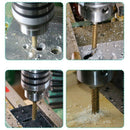 10Pcs Power Drill & Saw Set 4241 High Speed Steel Woodworking Wood Twist Dr
