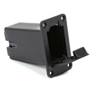 1pc Black Plastic Bass Pickup Active Guitar 9V Battery Box Guitar Accessory