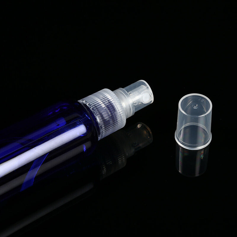 2x 50ml Mini Refillable Spray Bottles Cosmetics Liquid Perfume Containers