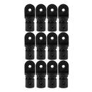 12pcs Nylon Boat Yacht Bimini Top Fitting Inside Eye End for 22mm 7/8" Tube
