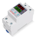 SVP-916 House 80A Adjustable Voltage Surge Protector Relay Circuit Breaker
