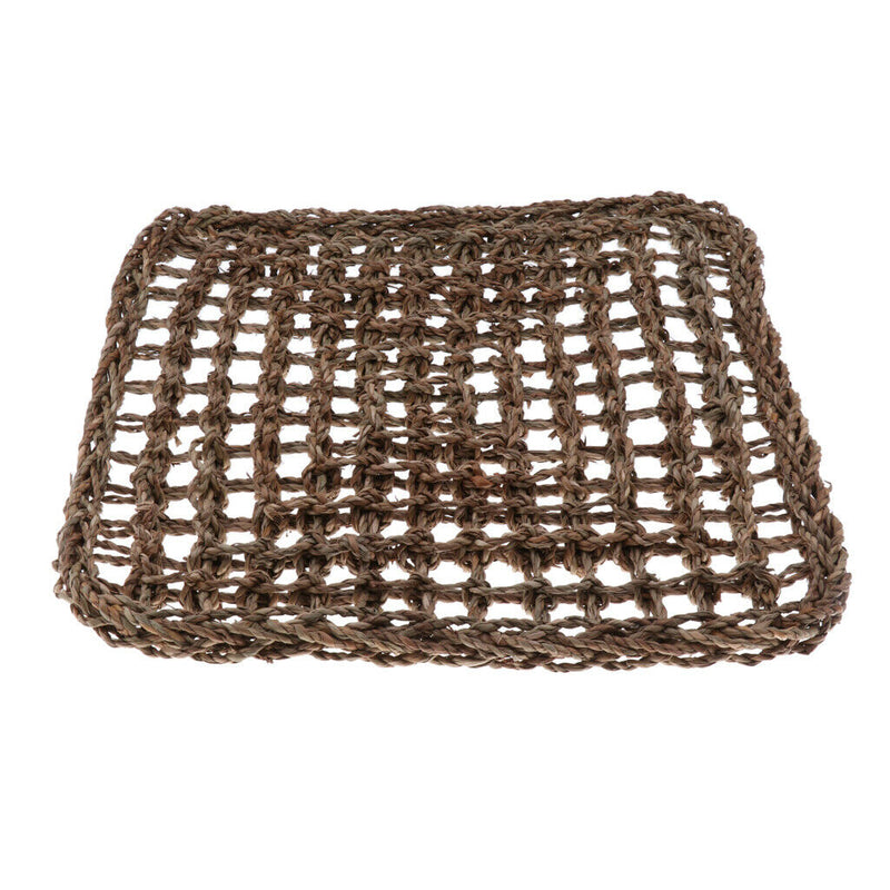 100% Natural Grass Hammock Bed for Anoles, Bearded Dragons,Geckos,Iguanas Square